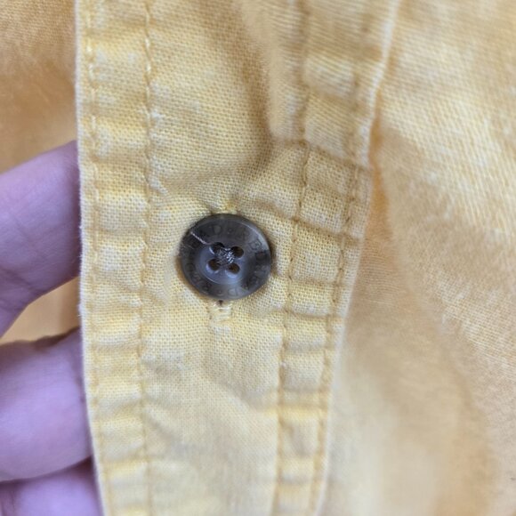Redhead Butter Yellow 100% Cotton Button Down Shirt 2xl - Picture 2 of 8
